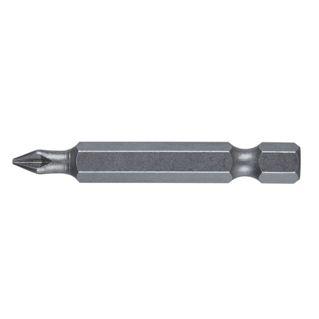 Phillips #2 X 1-15/16 In. L Power Bit Steel 10 Pc